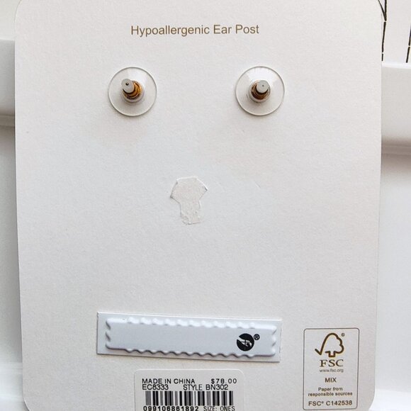 NWT J.CREW OVERSIZED CRYSTAL STATEMENT EARRINGS - Picture 9 of 11